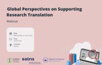 Webinar Recording Available – Global Perspectives on Supporting Research Translation